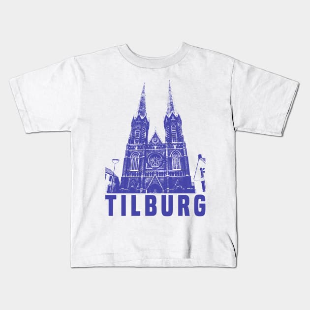 Tilburg Kids T-Shirt by Den Vector